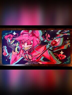 Alastor Playmat - Hazbin Hotel